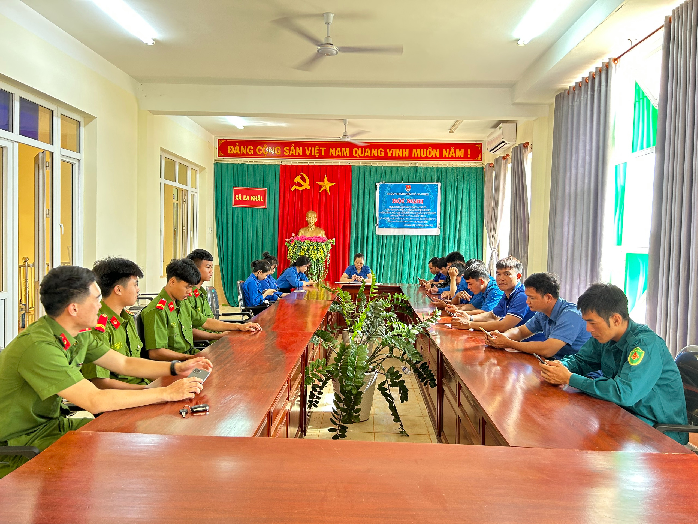 Đoàn xã Ea Khăl tổ chức Hội nghị sinh hoạt chi đoàn  tháng 7 năm 2023